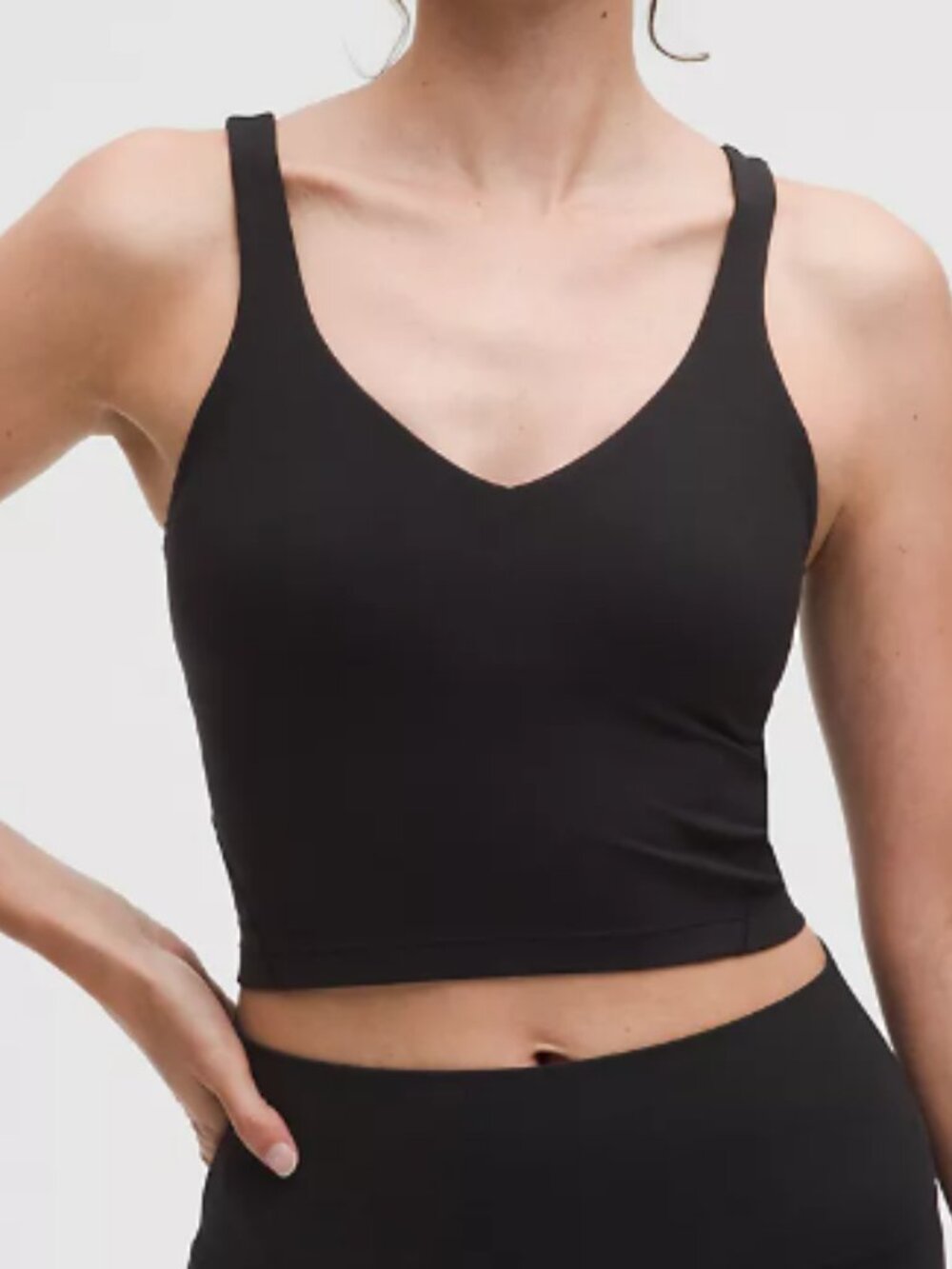 lululemon align tank top - black